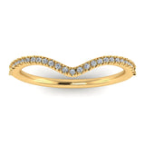 "Kira" Pave U Shape Eternity 0.65ct Diamond Ring ET25 - HEERA DIAMONDS