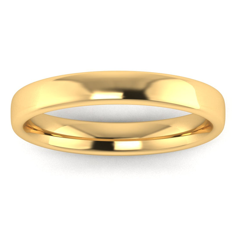 3mm Band Classic Soft Court Wedding Ring - HEERA DIAMONDS