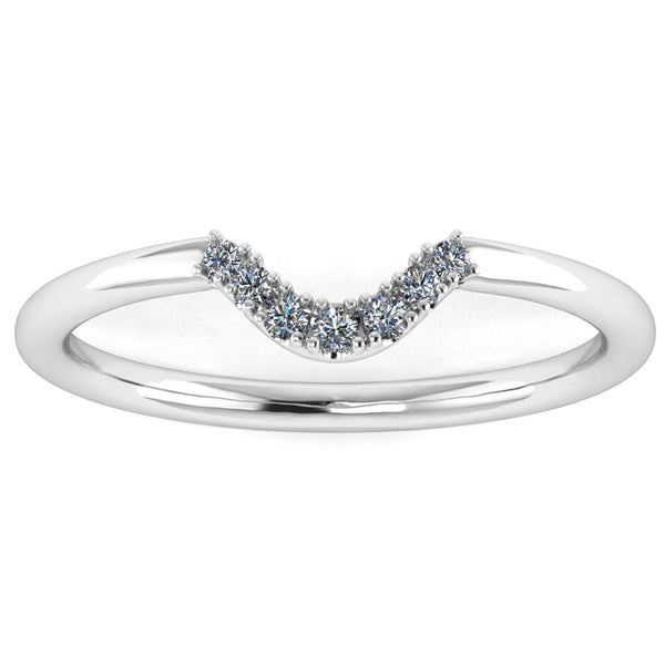 "Lilah" Dainty Diamond Shaped Eternity Band ET19 - HEERA DIAMONDS