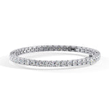 Round Brilliant Diamond Tennis Bracelet BR45345 - HEERA DIAMONDS