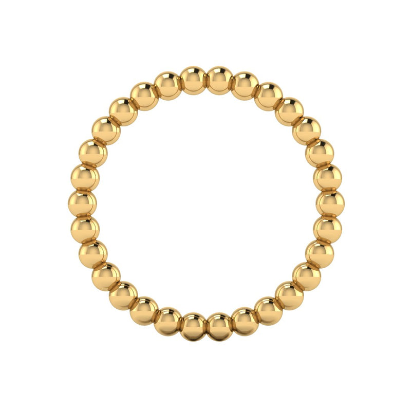 "Zev" Minimalist Beads Contemporary Eternity Ring ET79 - HEERA DIAMONDS