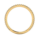 "Immy" Irregular Subtle Shaped Diamond Eternity Ring ET39 - HEERA DIAMONDS