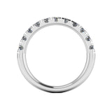 Micro Set Diamond Eternity Band Wedding Ring - HEERA DIAMONDS