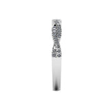 "Amara" Twist Pavé Diamond Eternity Ring ET69 - HEERA DIAMONDS