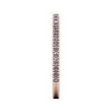 "Harra" Open Design Diamond Half Eternity Ring ET8 - HEERA DIAMONDS