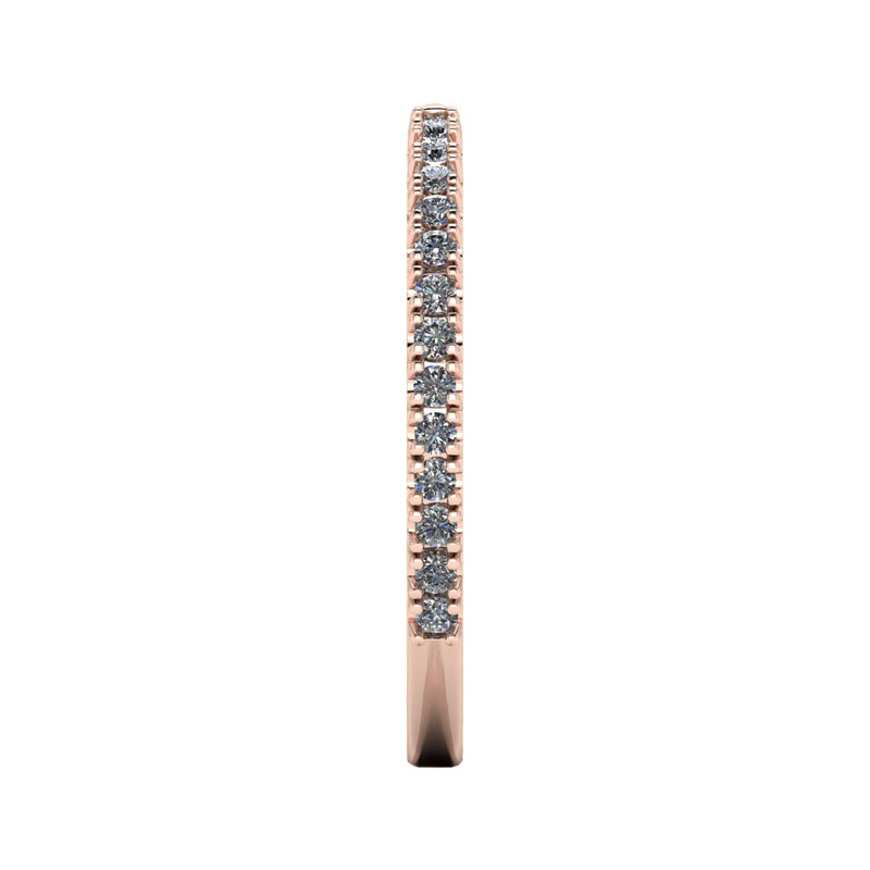 "Harra" Open Design Diamond Half Eternity Ring ET8 - HEERA DIAMONDS