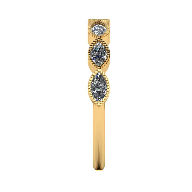 "Rhea" Marquise Row Diamond Eternity Ring ET6 - HEERA DIAMONDS