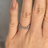 "Alexi" Pavé Square Shaped Eternity Ring ET22 - HEERA DIAMONDS