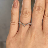 "Sydney" Dainty Shaped Diamonds Eternity Ring ET24 - HEERA DIAMONDS