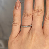 "Immy" Irregular Subtle Shaped Diamond Eternity Ring ET39 - HEERA DIAMONDS