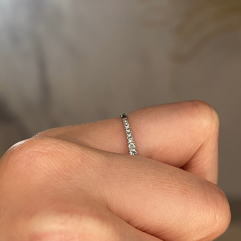 "Bria" Diamond Gradient Eternity Ring E62 - HEERA DIAMONDS