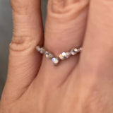 "Sydney" Dainty Shaped 0.35ct Diamonds Eternity Ring ET24