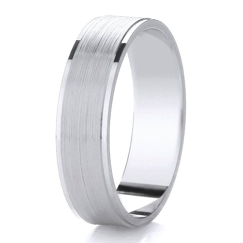 Traditional Court Mens Wedding band in a Comfort fit. - HEERA DIAMONDS