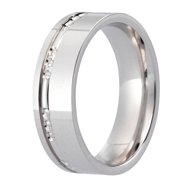 Traditional Court Mens Wedding band in a Comfort fit. - HEERA DIAMONDS