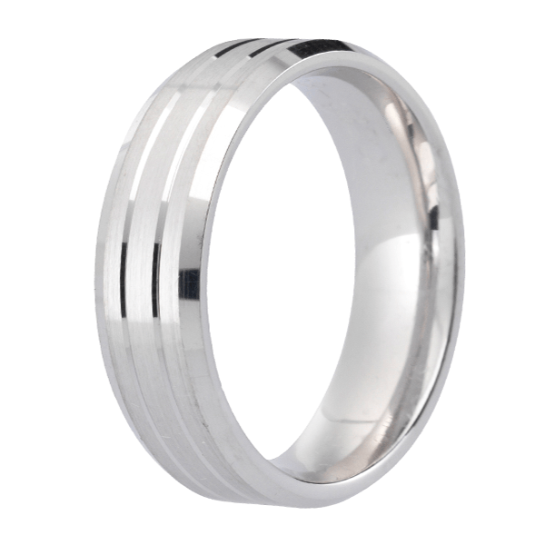 Traditional Court Mens Wedding band in a Comfort fit. - HEERA DIAMONDS