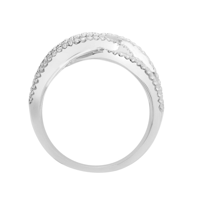 18ct White 1.83ct Round & Baguette Diamond Ring - HEERA DIAMONDS