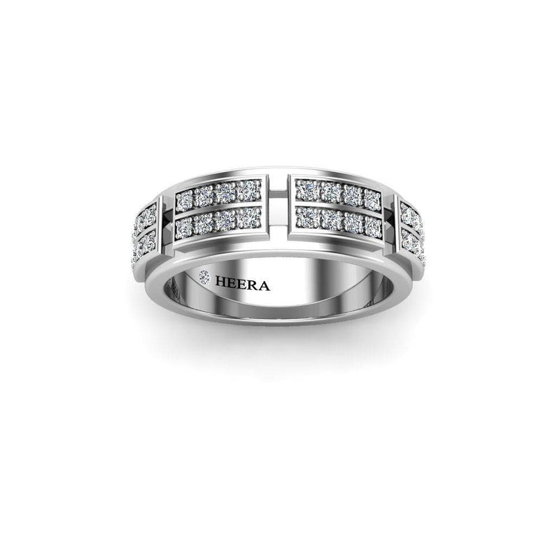 Diamond Men's Band - HEERA DIAMONDS